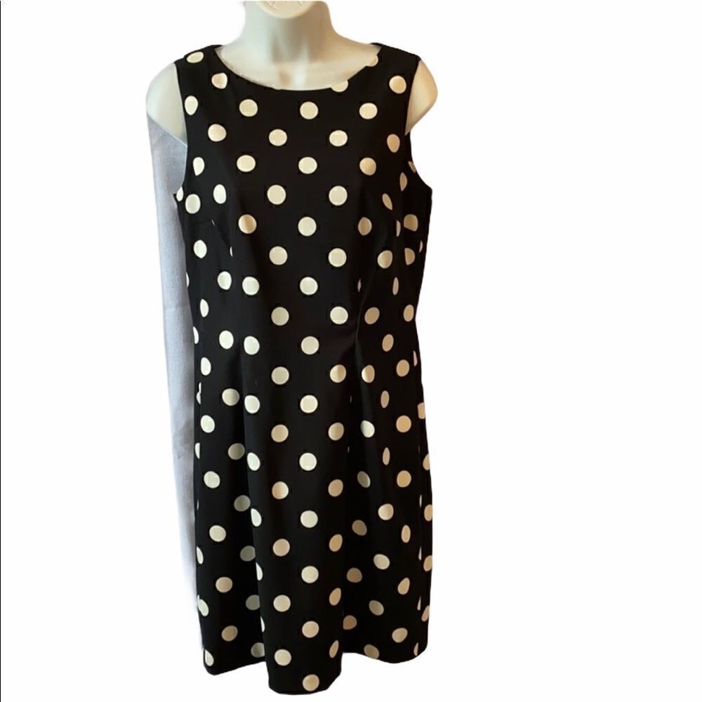 Alyx polka dot sleeveless A-line dress size 8